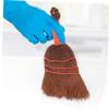 Beaupretty Manual Palm Broom Small Desktop Duster Home Cleaning Tools Straw Cleaner Brush and Lint Remover view 3
