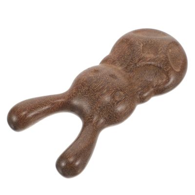 FRCOLOR Body Acupoint Massage Stick Wooden Foot Massager for Gua Sha Facial Massage