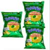FIJI - Jasons Bongo CHICKEN Puffs Snack (Family Pack Of 3 x 156g EA) Made with Corn & Rice, Baked Puffs ... view 1