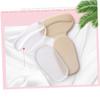 Beaupretty 5pairs Heel Pads for Plantar Fasciitis Women Thick Heel Protectors Pu Material Slip Cushioned Inserts for Shoes view 4