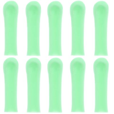 Baluue 10pcs Ear Spoon Covers Replaceable Ear Wax Removal Accessories for Comfortable Cleaning Soft and Versatile Spoon Sleeves
