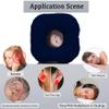 Wuronsa Ear Piercing Pillow for Side Sleepers, Pillow with an Ear Hole for CNH and Ear Pain Ear Inflammation Pressure Sores, O-Shaped Side Sleeping Pillow, Ear Guard Pillow (Ink-Blue) view 2