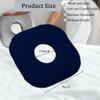 Wuronsa Ear Piercing Pillow for Side Sleepers, Pillow with an Ear Hole for CNH and Ear Pain Ear Inflammation Pressure Sores, O-Shaped Side Sleeping Pillow, Ear Guard Pillow (Ink-Blue) view 4