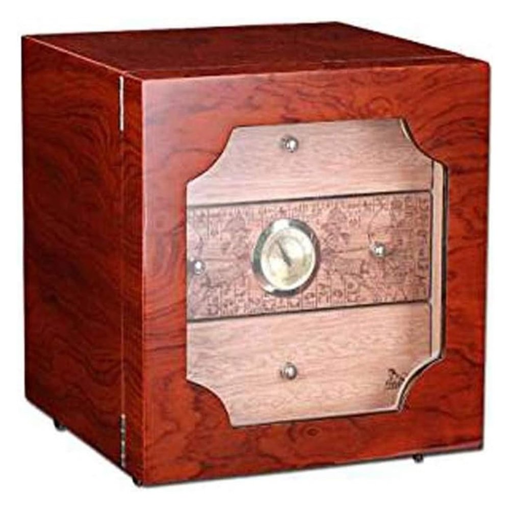 Cigar Humidor GagalU Three-Layer Large Capacity Cigar Humidor - Cigar Humidor Cigar Cabinet Portable Cedar Wood Moisturizing