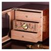 Cigar Humidor GagalU Three-Layer Large Capacity Cigar Humidor - Cigar Humidor Cigar Cabinet Portable Cedar Wood Moisturizing view 3