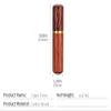 Cigar Humidor Cedar Wood Cigar Tube, Sealing Metal Cigar Case, Ultralight Portable Cigar Storage Box, Waterproof, Dustproof and Shockproof, for Travel Business, Great Gift Kit view 2