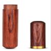 Cigar Humidor Cedar Wood Cigar Tube, Sealing Metal Cigar Case, Ultralight Portable Cigar Storage Box, Waterproof, Dustproof and Shockproof, for Travel Business, Great Gift Kit view 3