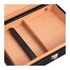 Cigar Humidor Moisturizing Crocodile Leather Cow Leather Lined with Cedar Wood Sticks Decorative Box view 2