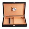 Cigar Humidor Moisturizing Crocodile Leather Cow Leather Lined with Cedar Wood Sticks Decorative Box view 3
