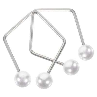 FOMIYES 2pcs Maker Trainer for Cheeks Facial Exerciser Tool for Natural White Titanium Alloy Effortless Creation for Ages