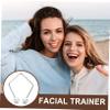 FOMIYES 2pcs Maker Trainer for Cheeks Facial Exerciser Tool for Natural White Titanium Alloy Effortless Creation for Ages view 2