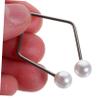 FOMIYES 2pcs Maker Trainer for Cheeks Facial Exerciser Tool for Natural White Titanium Alloy Effortless Creation for Ages view 3