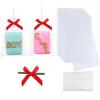 100PCS 3.5x6 Inch Clear Ice Cream Bags - Cakesicle & Cookie Bags With Ribbon, Stick & Gold Twist Tie for Gift Giving view 1