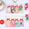 100PCS 3.5x6 Inch Clear Ice Cream Bags - Cakesicle & Cookie Bags With Ribbon, Stick & Gold Twist Tie for Gift Giving view 4