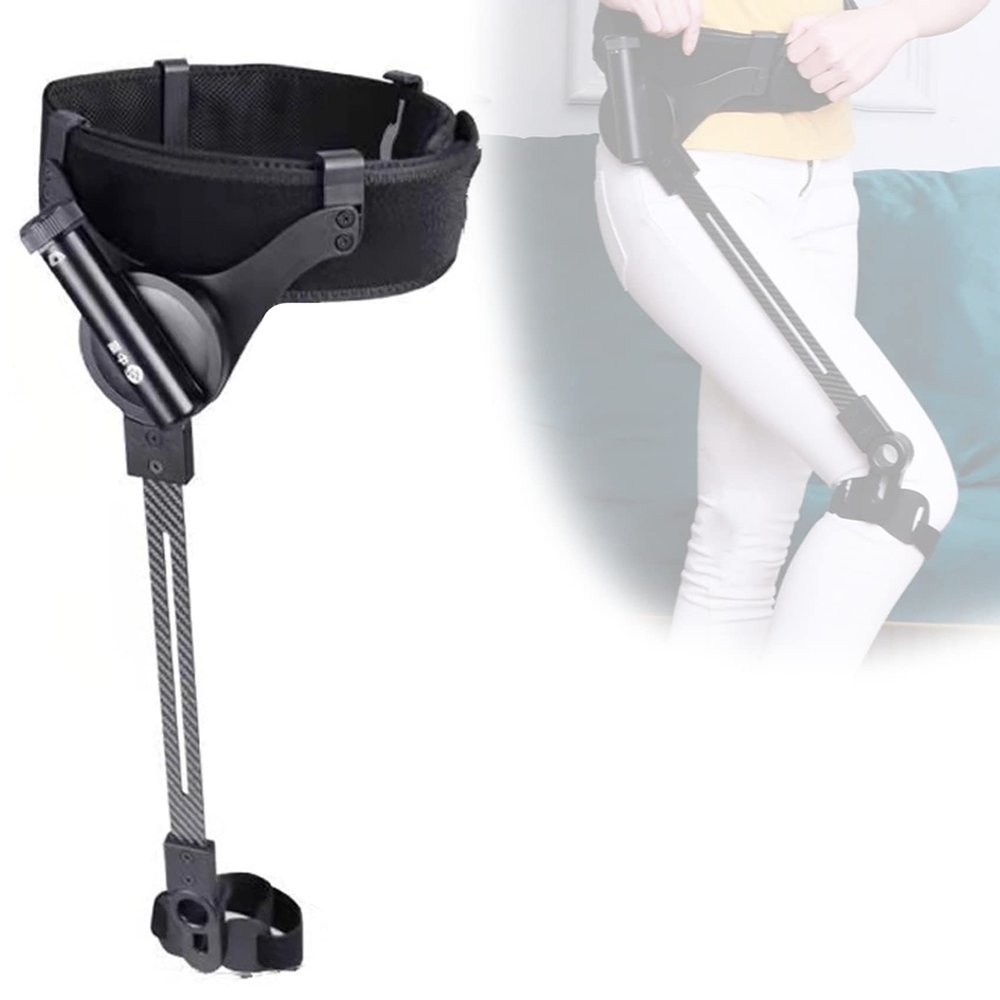 ZZBSOD Simple Mobility Walking Aids for Disabled and Elderly, Elderly Assistance Products, Bionic Body Power Leg Walking Training, Mobility Walking Aid