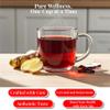 Akshit 75 Hibiscus Tea Bags, Hibiscus Tea From100% Natural Hibiscus Flowers, Non-GMO, Sugar Free, Caffeine Free, Pack of 3 view 4