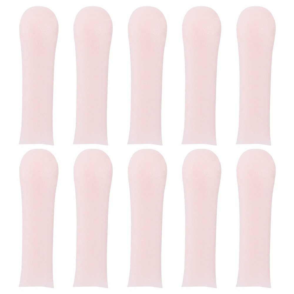 Baluue 10pcs Ear Wax Picker Sleeves Comfortable Gentle Ear Cleaning Accessories Replacement Covers Safe for Ages