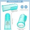 Zopeal 16 Sets Baby Finger Toothbrush Infant Toddler Kids Training Teething Newborns Travel with 8 Boxes Soft Silicone for Oral Habit Teething Tongue Cleaning Massaging Gift Brush 0-6 and 6-12 Months view 2