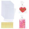 200PCS 3x6 Inche Cookie Bags Treat Bags With Gold Twist Tie Cello Packaging for Rice Krispie Treat,Macarons,Brownie,Truffle Candies and Gift Wrapping view 1