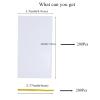 200PCS 3x6 Inche Cookie Bags Treat Bags With Gold Twist Tie Cello Packaging for Rice Krispie Treat,Macarons,Brownie,Truffle Candies and Gift Wrapping view 2