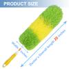 2 Pack 20-inch Microfiber Dusting Dusters with Non-Slip Handles and Bendable Microfiber Duster Heads, Perfect for Household Cleaning, Office Cleaning, and Car Cleaning, Feather Duster for Cleaning view 2