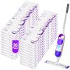 20 Pack Swiffer Power Mop Pads  Disposable Refill Wet Mop Pads for Swiffer Power Mop, Quick and Effective Cleaning for Hardwood, Tile, and Laminate Floors, Compatible with Swiffer WetJet view 1