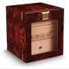 Cigar Humidor Glossy Cigar Humidor Box Cedar Wood Cigar Case Humidifier Hygrometer Humidors for Cigars Decorative Box view 1