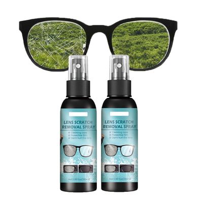 XIRUJNFD Lens Scratch Removal Spray, Eyeglass Scratch Remover, Glasses Lens Scratch Remover, Eyeglass Scratch Repair, Glass Lens Scratch Remover, Scratch Remover for Eyeglasses (2Pcs)
