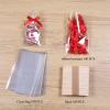 100Pack 3x6Inches Cakesicle Bags (with Ribbon Bowknot & Sticks) Clear Cellophane Bags for Bakery & Party FavorRice Krispie Treat/Brownie/Macaron/Soap/Gift Truffle view 4
