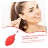 Beaupretty Portable Ear Cleaning Bulb Professional Squeeze Tool for Safe Ear Wax Removal Gentle Multi-functional Use for Cleaning and Dust Removal Transparent Tip view 2