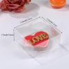 3.3X3.3X1.5inch 50PCS Clear Cookie Boxes Packaging, Perfect for Displaying Small Items-Jewelry, Crafts, Treats ,Oreos ,Soap,Macaron,Chocolate Truffle, Donut, Mini Bakery, Brownie More Wedding Favors view 2