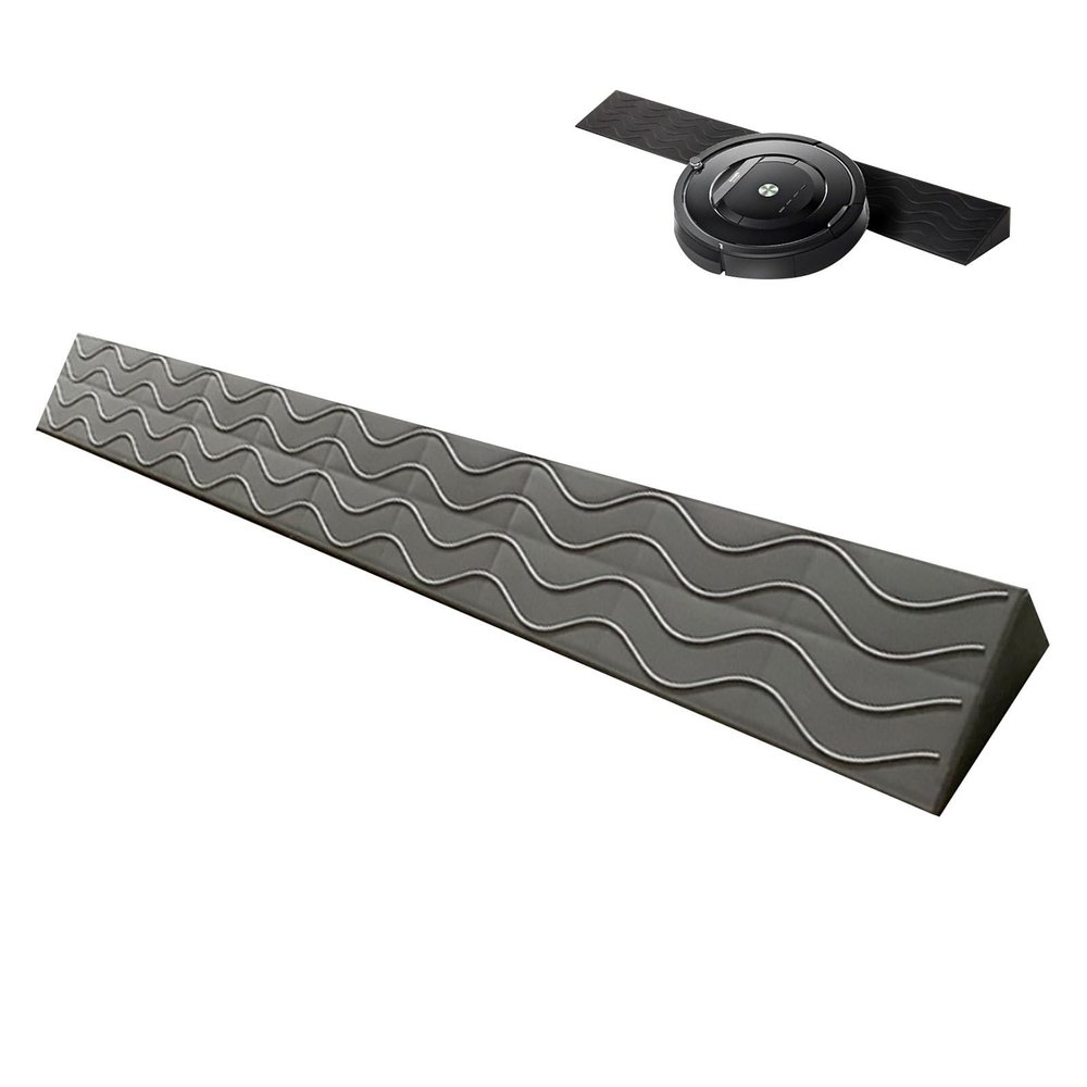 Threshold Ramps, Door Threshold Ramp with Anti-Slip Surface, Wheelchair Threshold Ramp for Doorways, Driveways, Bathroom, Easy to Install
