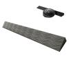 Threshold Ramps, Door Threshold Ramp with Anti-Slip Surface, Wheelchair Threshold Ramp for Doorways, Driveways, Bathroom, Easy to Install view 1