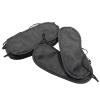 Coufce 12 PCS Satin Games Sleep Mask Eye Mask Sleep Blindfold Men & Women Night Eyeshade Travel Nap Team Building Games(Black) view 2