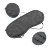 Coufce 12 PCS Satin Games Sleep Mask Eye Mask Sleep Blindfold Men & Women Night Eyeshade Travel Nap Team Building Games(Black) view 3