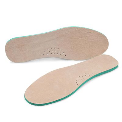 Beaupretty Breathable Pigskin Leather Insoles for Shoes Sweat-Absorbent Ultra-Thin Comfortable Replacement Pads for Running and Walking