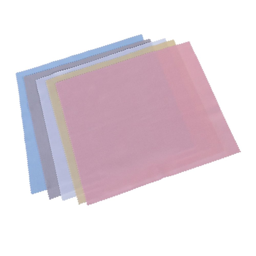 Anneome Cleaning Cloth 5 Pack .87x7.87inch Eyeglass Cleaning Cloth Lens for Glasses Sunglasses