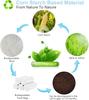 13 Gallon Garbage-Bags Tall Kitchen Compostable-Trash-Bag - White Biodegradable Unscented 60 Count Large Recycling Compactor Big Outdoor Liners Waste Basket Acqkunlo view 4