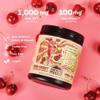 Earth Fed Muscle Stammpede Sour Cherry Pre Workout Powder for Men & Women, Pre Workout No Caffeine, Vegan & Gluten Free, Boosts Focus & Endurance, Lions Mane, Taurine, Peak O2, 30 Servings view 2
