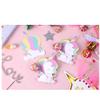 100Pack Lollipop Paper Holder Unicorn Lollipop Package Cards Candy Packaging Lollipop Paper Cards for Kids Birthday Party Children's Day Party view 4