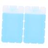 Beaupretty 2pcs Cold Storage Ice Crystal Box Reusable Ice Packs for Injuries Lunch Bags Freezer Beverage Cooler Case view 1