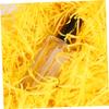 FRCOLOR 5packs Creative Paper Filament Gift Box Filler Yellow Shredded Paper for Party Supplies for Birthday Wedding Christmas and Treat Boxes view 3