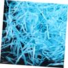 FRCOLOR 5packs Creative Shredded Paper Filament for Gift Box Filling of Light Blue Raffia Grass for Party Supplies Birthdays Weddings and Holidays view 2