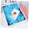 FRCOLOR 5packs Creative Shredded Paper Filament for Gift Box Filling of Light Blue Raffia Grass for Party Supplies Birthdays Weddings and Holidays view 3
