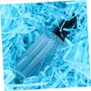 FRCOLOR 5packs Creative Shredded Paper Filament for Gift Box Filling of Light Blue Raffia Grass for Party Supplies Birthdays Weddings and Holidays view 4