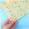 minkissy Reusable Beeswax Food Wrap Organic Cotton Preservation Vegan Alternative for Restaurant view 3