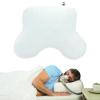 Core Products Sleep Apnea Pillow Bundle - Elevate Comfort with a Cervical Neck Pillow for Side Sleeping, Reduced Facial Pressure, CPAP Pillow + MicroBeads Moist Heat Pack, CPAP, Side Sleeping Comfort view 2