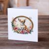 Caroline's Treasures Chihuahua and Flowers Greeting Cards and Envelopes Pack of 8 Blank Cards with Envelopes Whimsical A7 Size 5x7 Blank Greeting Cards view 2