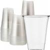 Basidi [24oz Crystal Clear PET Plastic Cups, Disposable Cold Cups (Case of 600) view 1