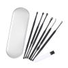 FRCOLOR 1set Stainless Steel Earwax Removal Tools Portable Ear Cleaning Picks Professional Design for Safe and Comfortable Wax Removal for Home Use and Travel view 1